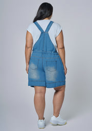 Peyton Chambray Romper