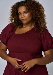 Miley Asymmetric Midi Dress