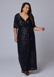 Lure Sequin Maxi Dress
