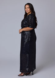 Lure Sequin Maxi Dress