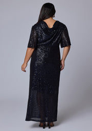Lure Sequin Maxi Dress