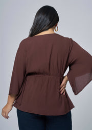 Salma Wrap Blouse