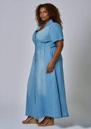 Tara Chambray Maxi Dress