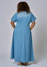 Tara Chambray Maxi Dress