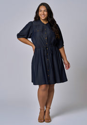 Marley Chambray Mini Dress