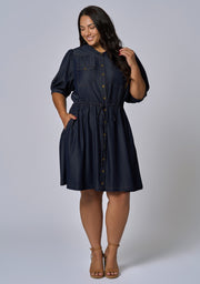 Marley Chambray Mini Dress
