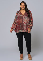 Aurora Drift Blouse