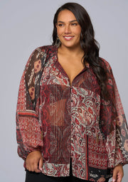 Aurora Drift Blouse