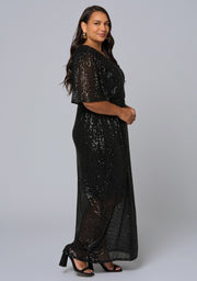 Lure Sequin Maxi Dress