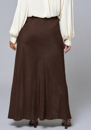 Luxe Satin Maxi Skirt