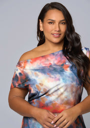 Phantom Maxi Satin Dress