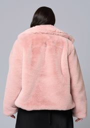 Midnight Aura Fur Jacket