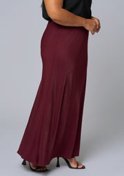 Luxe Satin Maxi Skirt