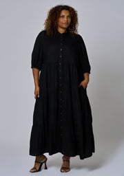 Wild Halo Midi Shirt  Dress