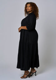 Wild Halo Midi Shirt  Dress