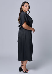Lust Unleashed Satin Midi Dress
