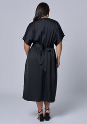 Lust Unleashed Satin Midi Dress