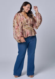 Aura Peplum Blouse