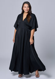 Black Noise Maxi Dress