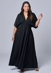 Black Noise Maxi Dress