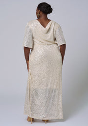 Lure Sequin Maxi Dress