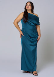 Infatuated Satin Maxi Dress