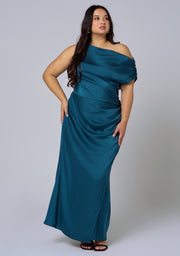 Infatuated Satin Maxi Dress
