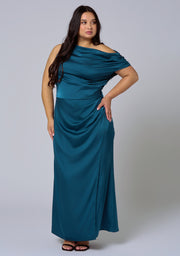 Infatuated Satin Maxi Dress