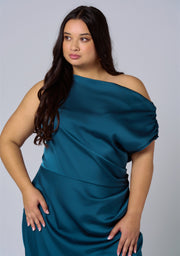 Infatuated Satin Maxi Dress