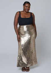 Haze Sequin Maxi Skirt