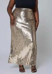 Haze Sequin Maxi Skirt