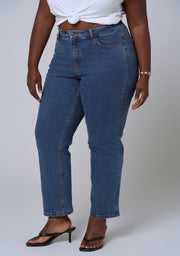 Lia Crop Straight Leg Jean