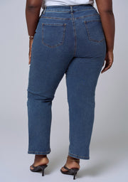Lia Crop Straight Leg Jean