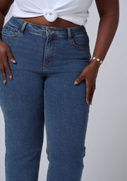 Lia Crop Straight Leg Jean