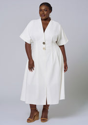 Blair Linen Midi Dress