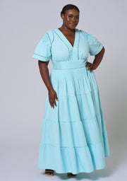 Abby Linen Maxi Dress