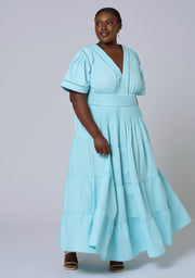 Abby Linen Maxi Dress