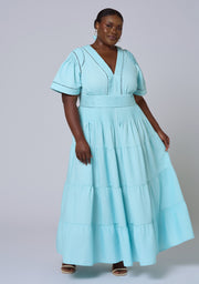 Abby Linen Maxi Dress