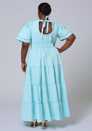 Abby Linen Maxi Dress