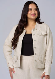 Lani Linen Utility Jacket