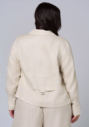 Lani Linen Utility Jacket