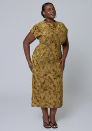 Wild Grace Midi Dress