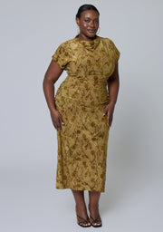 Wild Grace Midi Dress