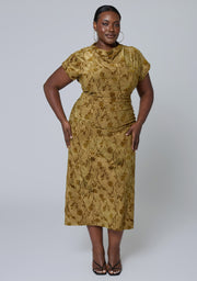 Wild Grace Midi Dress