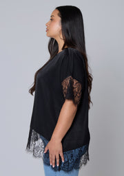 Undone Satin Tee