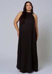 Obsidian Halterneck Maxi Dress