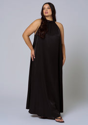 Obsidian Halterneck Maxi Dress