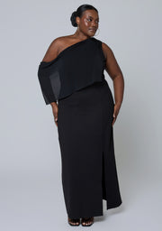 Bane Asymmetric Maxi Dress
