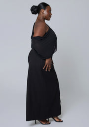 Bane Asymmetric Maxi Dress