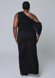 Bane Asymmetric Maxi Dress